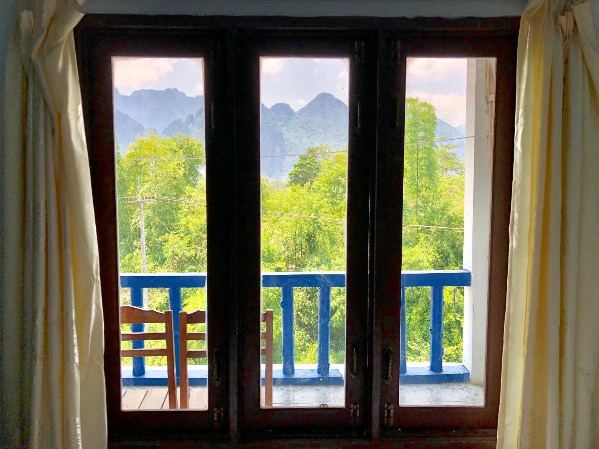 ואנג ויינג Blue Guesthouse מראה חיצוני תמונה